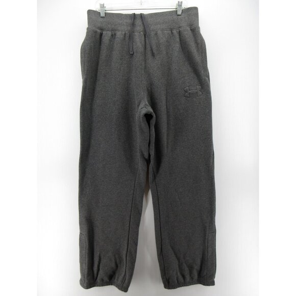 Under Armour Pants XL Sweatpants Loose Fit Athletic Thick Knit Lounge - Picture 1 of 13
